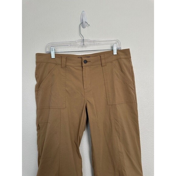 Prana Monarch Convertible Straight Leg Pants Beige Hiking Climbing Women's 12 - Picture 3 of 9